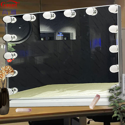 LED λαμπτήρα βανιτάρι καθρέφτη στο Χόλιγουντ Μαύρο σχεδιασμό χορώματος για τη μοντέρνα εμφάνιση