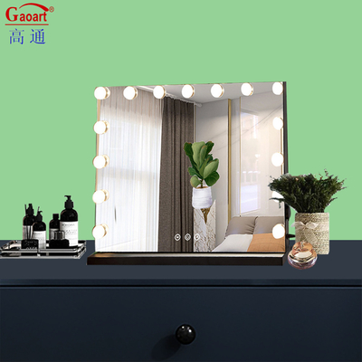 Προσαρμοσμένο μεγάλο Led Makeup Vanity Mirror με λαμπτήρα και μοντέρνο στυλ σχεδιασμού