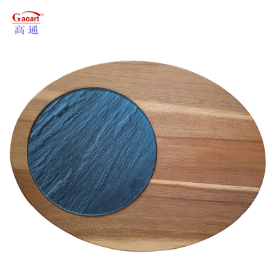 Προσαρμοσμένο Clear Cut Kitchen Cutting Board με ομαλή επιφάνεια και θραυσμένο γυάλινο ελαστικό