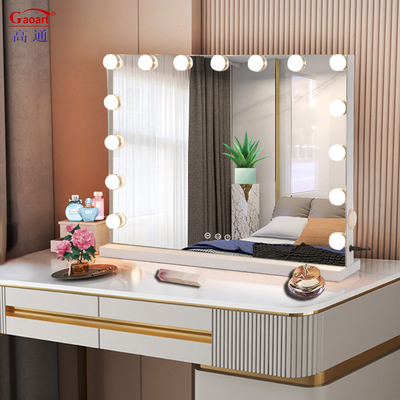 Στυλ Morden Full Body Chorome Make Up Light Vanity Makeup Led Home Decor Hollywood Με καθρέφτη φωτισμού
