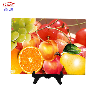 Αειφόρος κλασικός σχεδιασμός 6mm Custom Vegetable Tempered Glass Cutting Board με λαβή