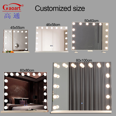 Ατομική συσκευασία χαρτοκιβωτίου Hollywood Lighted Vanity Mirror για σαλόνι και διακόσμηση σπιτιού