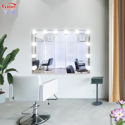 Γυάλινος καθρέφτης Σπίτι διακόσμηση Shine Spiegel Full Body Pro Cosmetic Vanity Makeup LED Hollywood Lights καθρέφτης