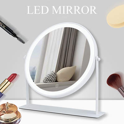 Μεταλλικό γυαλί καθρέφτη LED Custom Makeup Vanity Compact Ιδανικό για καθημερινή χρήση και διακόσμηση σπιτιού