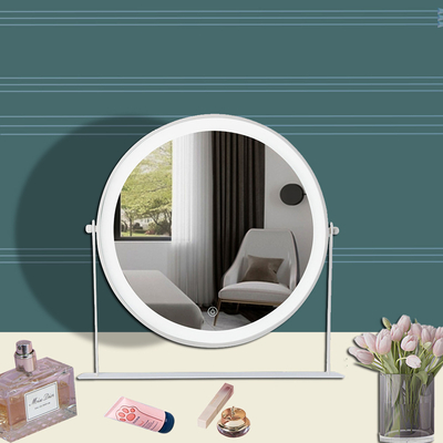 Μεταλλικό γυαλί καθρέφτη LED Custom Makeup Vanity Compact Ιδανικό για καθημερινή χρήση και διακόσμηση σπιτιού