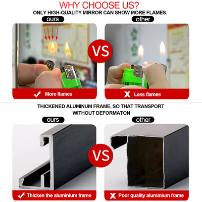 Τελευταία μόδα Αλουμινίου Frame Stick Dressing Χρυσό τεράστιο τοίχωμα καθρέφτη με προσαρμοσμένο μέγεθος