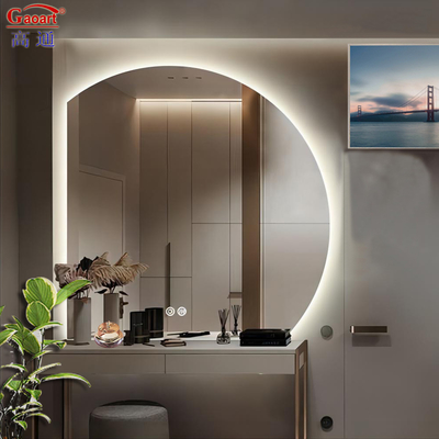 Full Up Smart Portable Makeup Custom Decor Wall με Led Mirror για κάθε μέρα