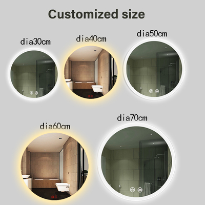 Full Up Smart Portable Makeup Custom Decor Wall με Led Mirror για κάθε μέρα