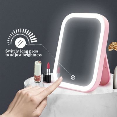 18x13.5cm LED φως καθρέφτης μαλακία μακιγιάζ για το σπίτι διακόσμηση σε σύγχρονο σχεδιασμό