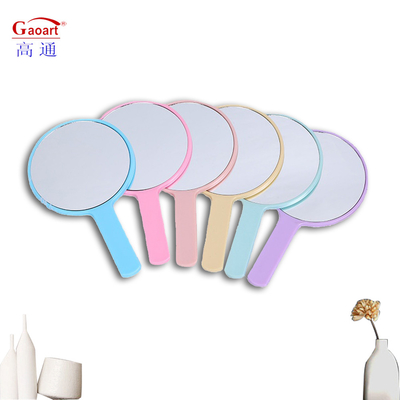 Καθημερινή περίπτωση Custom Handheld Vanity Makeup Mirror με επεξεργασία προσαρμογής