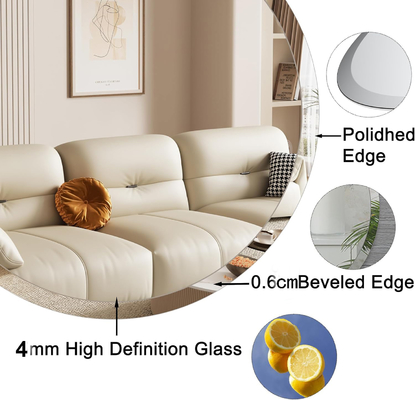 Ανυψώστε το σχεδιασμό του μπάνιου σας με το Frameless Mirror Αχρόνια και κομψή