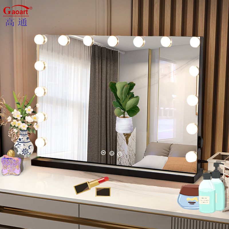 Στυλ Morden Full Body Chorome Make Up Light Vanity Makeup Led Home Decor Hollywood Με καθρέφτη φωτισμού